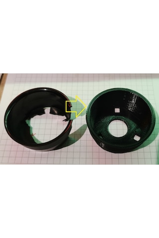 Mercedes W123 Kalorifer Düğme Yuvası