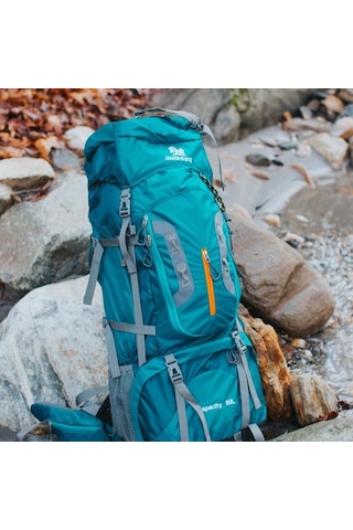 Kuara Su Geçirmez Outdoor Trekking Sırt Çantası - 80l, Yeşil