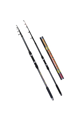Piranha Faraway 360cm 40-120gr Aksiyonlu Sargılı Boncuk Karbon Olta Kamışı 1