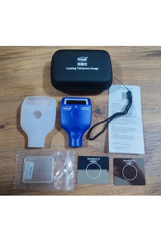 Linshang Ls220 Boya Ölçüm Cihazı 0-5000um Ölçüm Aralığı Demir Alüminyum Galvanizli Demir Ölçer Bluetooth'lu