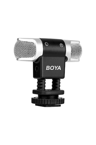 Boya By Mm3 Çift Kafa Mini Stereo Mikrofon