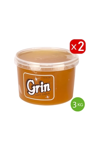 Grin Ekolojik Jel Arap Sabunu 2 x 3 KG