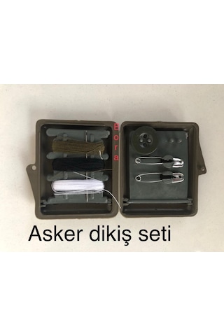 Asker 6 Lı Set Bot Kilidi Çanta Kilidi Cüzdan - 2 Adet Vatka Diki Çok Renkli