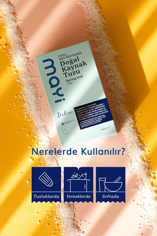 Mayi Tuz İnce Öğütülmüş Tuz Paketi 2 x 600 G