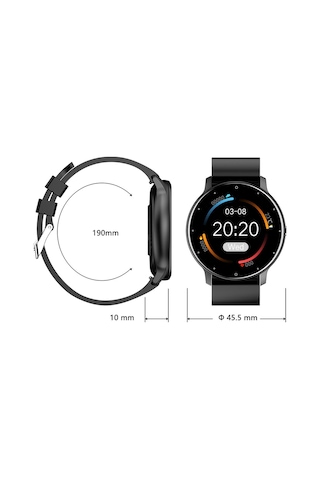 Singree"zl02 Akıllı Saat 1.28" Renkli Ekran