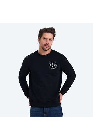 The Crow LIFE Erkek Siyah Sweatshirt
