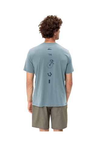 Vaude Spirit Bisiklet Yaka Erkek T-shirt 42755 Nordic Blue