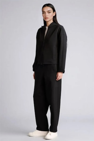 Defacto Baggy Fıt Basıc Düz Skuba Dalgıç Kumaş Pantolon G8157ax26spbk81 Siyah-bk81