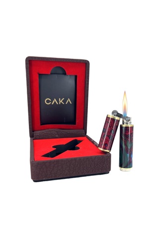 Caka Harmony Ortadan Kırılan Benzinli Gemici Muhtar Çakmağı - Rex Kırmızı Yeşil Kahverengi