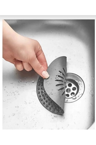 Yuvarlak Süzgeçli Silikon Mutfak Lavabo Ve Küvet Süzgeci Gider Süzgeci Çok Renkli