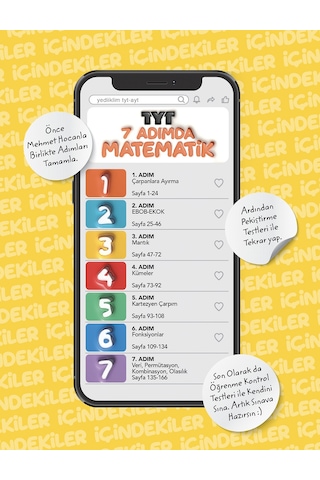 Yedi Adımda Temelden Zirveye Tyt Matematik Tamamı Video Konu Anlatım
