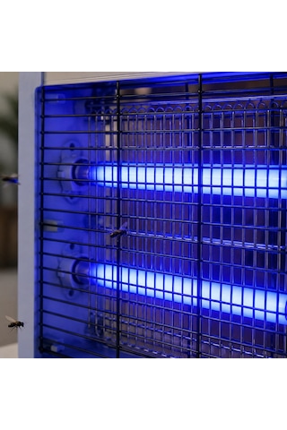 12w Elektrikli Sinek Öldürücü Çift Uv Işıklı Asılabilir Böcek Öldürücü Lamba