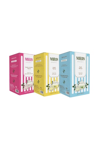 Maran Yasemin Ve Vanilya Limon Nane Yeşil Çay 3 x 450 G
