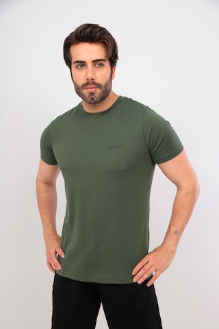 Fore Sport Erkek Bisiklet Yaka T-shirt Haki