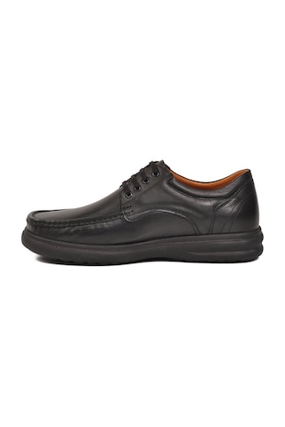 Dr.Flexer Siyah Hakiki Deri Ortopedik Erkek Casual Ayakkabı 020610 M