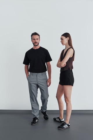 Muggo Jabbar Unisex Ortopedik Günlük Garantili Bağcıklı Yürüyüş Koşu Sneaker Spor Ayakkabı Siyah