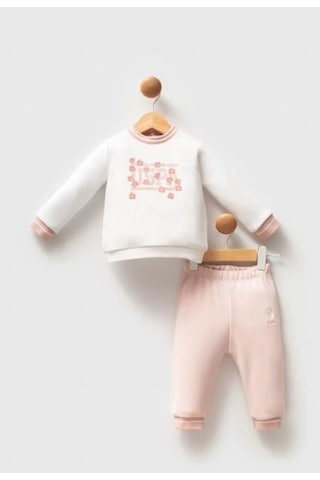 U.S. Polo Assn. U.s. Polo 2li Takım Beyaz Pembe