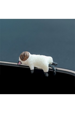 Samdoo Renkli Simülasyon Kedi Mini Figür - Araç İç Ekran Dekorasyonu