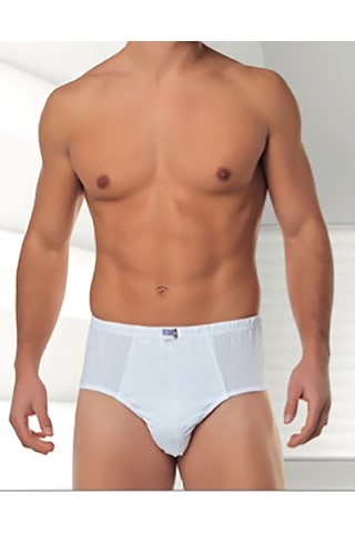 Seher Yıldızı Penye Slip 6'lı Paket Ser 0005 Beyaz