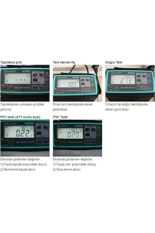 Kyoritsu Kew 4140 Prizden Ve Panodan Topraklama Ölçüm Cihazı