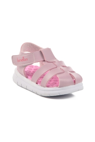 United Colors Of Benetton Lila Cırtlı Kız Bebek Sandalet Bn-1245 B