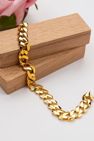 22 Ayar Altın Döküm Gurmet Kadın Bileklik Lkblk1209 Sarı Altın