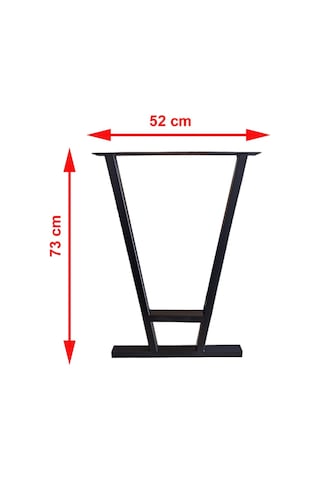 Bin1Fırsatt Metal Ayak Masa Ayağı Çalışma Yemek Mutfak Masası Ayağı Takımı