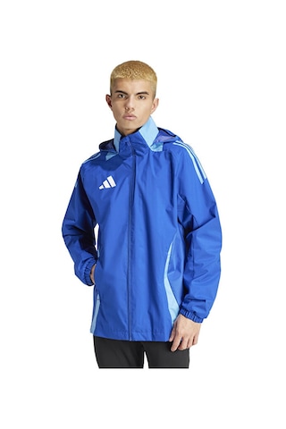 Adidas Tiro24 C Awjkt Erkek Futbol Antrenman Ceketi Ir7561 Mavi