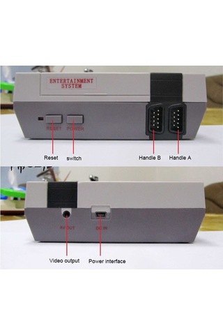 Retro Classic Tv Mini Game Console, Built-in 620 Games, Eu Plug