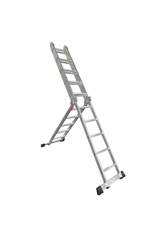Çok Amaçlı Alüminyum Katlanır Akrobat Merdiven En131 Sertifikalı 4x5 Basamaklı 1 Adet
