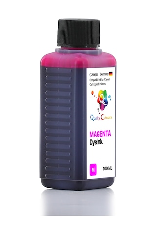 Qc Canon Pixma Ts4151i Uyumlu - 100ml M Magenta Kırmızı