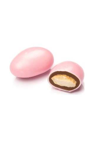 Melodi Çikolata Pembe Badem Şekeri 500 G
