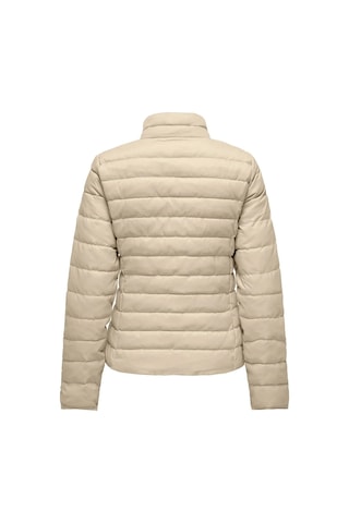 Only Kadın Onltahoe Fermuarlı Dik Yaka Mont 15304783 Bej Bej