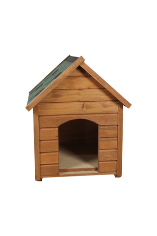 Isı Yalıtımlı Demonte Ahşap Köpek Kulübesi Medium 60 x 80 x 75 CM