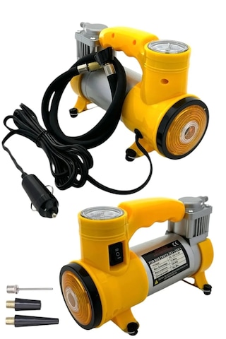 Elektrikli Araba Lastik Şişirme / 150 Psı - 12v / Taşınabilir Metal Hava Kompresörü 5332