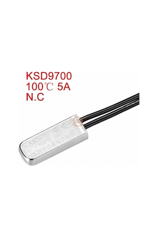 Ksd9700 Termostat Kablolu Nc 5a 100 C Normalde Kapalı