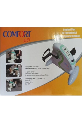 Medikaltec Beyaz Elektrikli Kondisyon Bisikleti