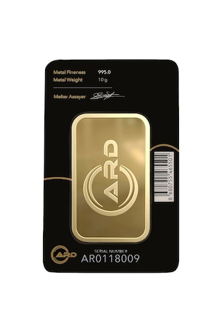 10 Gr 24 Ayar 995 Milyem Ard Gram Altın
