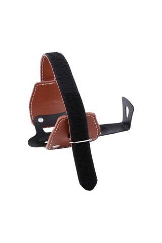 Dancemonkey Odı Kahverengi İnek Derisi Şişe Kafesi Montajlı Su Şişesi Tutucu, Vidalı - Kahverengi Acid Yeşili