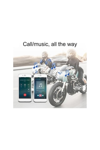 Novahub T4 Siyah Kulaklığı Kask Kablosuz Bluetooth - Ag