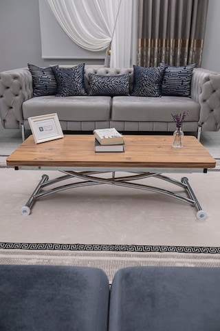 Juppo Üst Tabla Mdf Efesçam Oval Köşe Alt Krom Dışa K