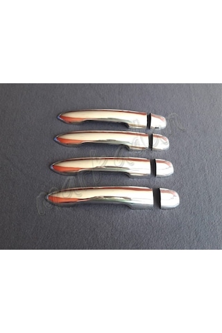 Markadan Renault Megane 2 Krom Kapı Kolu 2004-2010 4 Kapı Paslanm