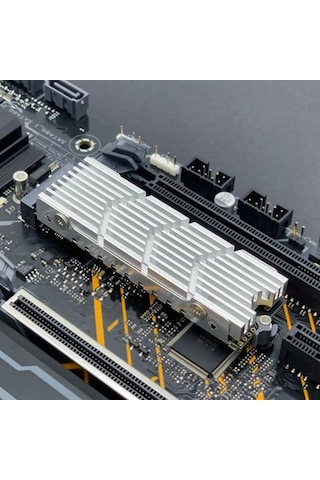 M.2 Ssd 2280 Ps5 Hızlı Soğutma İçin Soğutucu M2 2280 Nvme Katı Hal Sürücüsü Sabit Disk Alüminyum Soğutucu Radyatör Pc Aksesuarları Siyah