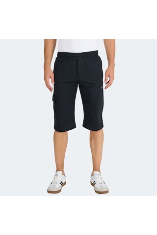 Slazenger NECK I Erkek Cepli Kapri Siyah Şort