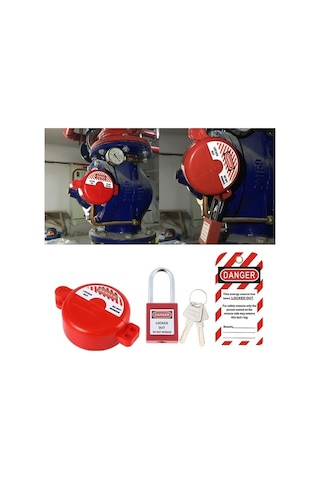 Besthome1 Suntek Endüstriyel Propan Tankı Vana Kilidi Elektrik, Depolama İçin Güvenli Ve Kullanışlı