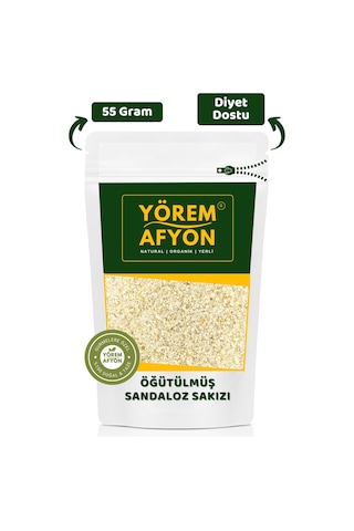 Diyet Dostu Yüksek Rakım Hasadı Öğütülmüş Toz Sandaloz Sakızı Sandroz Sakız Thuja Articulata 55g