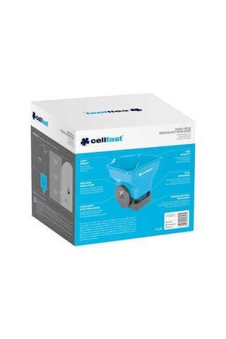 Cellfast El Tipi Dağıtıcı Tohum, Gübre, Tuz, Kum Serpme Aleti