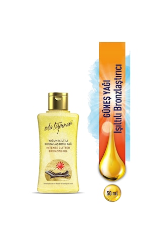 Eda Taşpınar Mini Yoğun Işıltılı Bronzlaştırıcı Yağ 50 ML