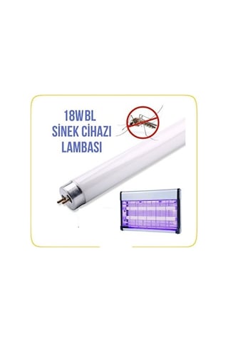 18w Sinek Armatur Ampulu Mavi Işık