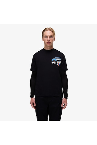 Napapijri S-montepiana Erkek Siyah T-shirt Np0a88sv9411 Siyah